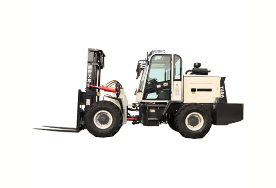 chinese diesel rough terrain forklift 4x4 for sale price