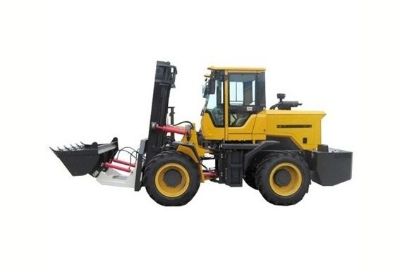 Multifunction Diesel Off Road Drum Forklift Truck Machines Nuoman Forklift