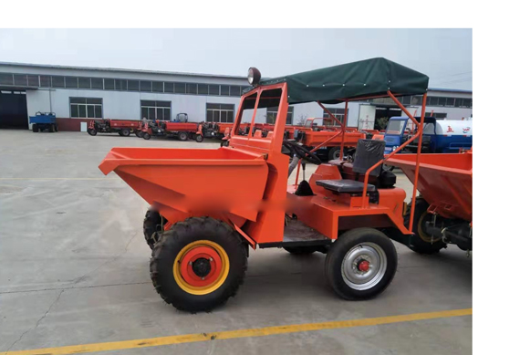 Free shipping china self-loading mini transporter rubber dumper track with different weight