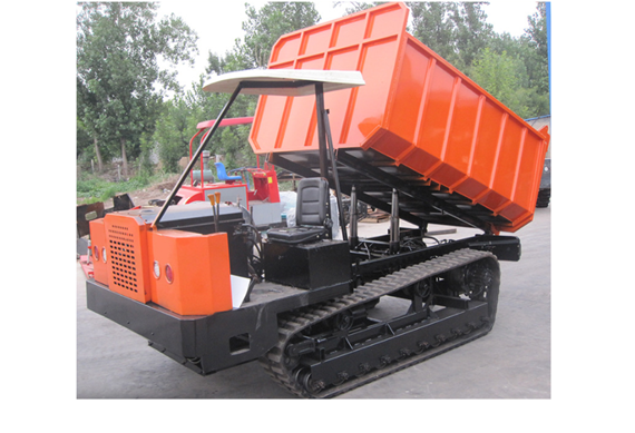 2020 China FREE SHIPPING Track Hydraulic Concrete Mini Tractor Dumper For Moving Materials
