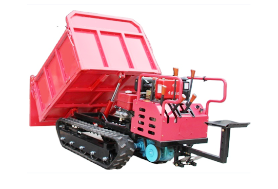 mini crawler garden dumper mini tractor truck 500kg 800kg 1000kg with lift and crane for sale