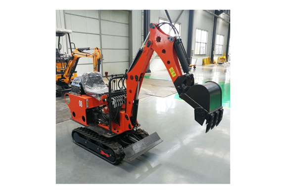 high quality 0.8 ton mini excavator with free shipping and mini excavator attachments