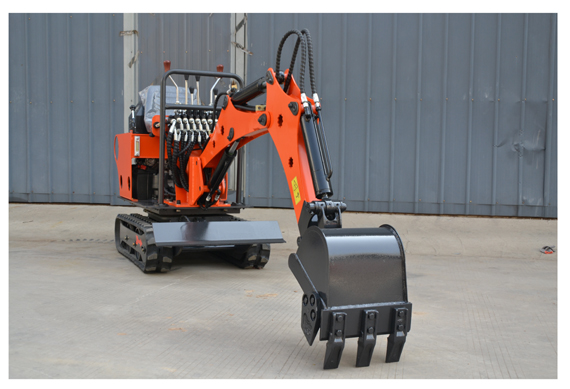 high quality 0.8 ton mini excavator with free shipping and mini excavator attachments