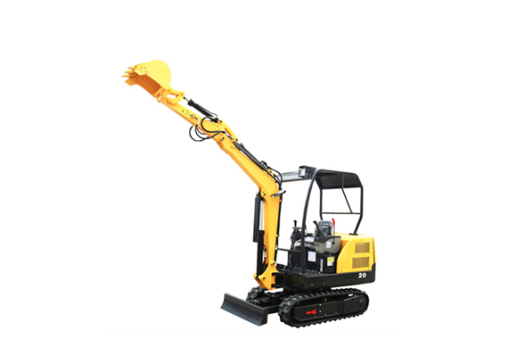 2 ton small digger crawler excavator low consumption strong power