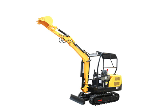 2 ton small digger crawler excavator low consumption strong power