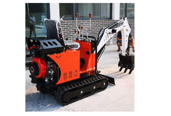 Hot Sale Newly Designed Digging Machine Multi-Function Small Mini 0.8 Ton Hydraulic Crawler Excavator