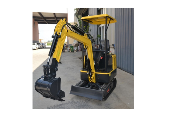 Cheap price small household 1 ton mini loader excavator for sale