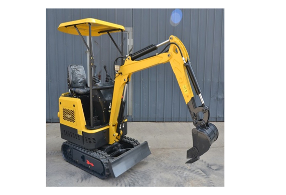 Cheap price small household 1 ton mini loader excavator for sale