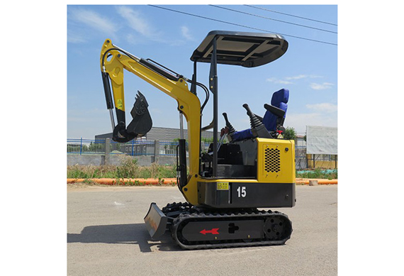 Cheap price small household 1 ton mini loader excavator for sale