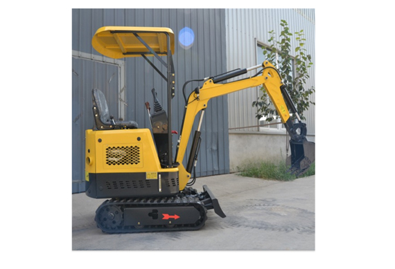 Cheap price small household 1 ton mini loader excavator for sale