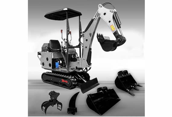 Free shipping 0.6 ton mini pelle excavator 0.8 t 600 kg in china