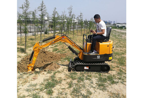 0.8 ton micro digger chinese small hydraulic excavator certification from china factory