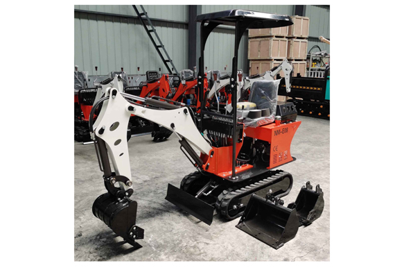 CE-certified hydraulic 0.8 ton crawler-type mini excavators are sold all over the world