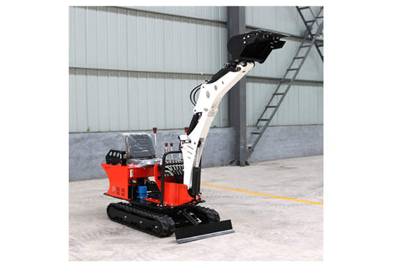 CE-certified hydraulic 0.8 ton crawler-type mini excavators are sold all over the world