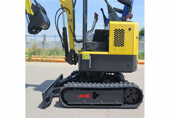 full hydraulic excavator adjustable evariable track gauge mini excavators 1 ton for sale