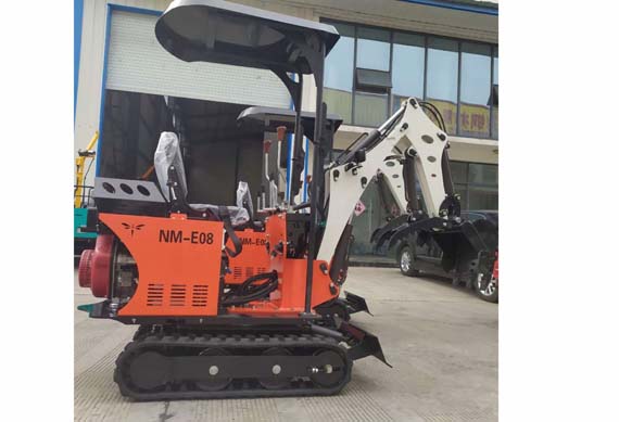 Promotion Small 360 Degree Rotary 0.8 Ton Micro Excavator For Garden Or Farm