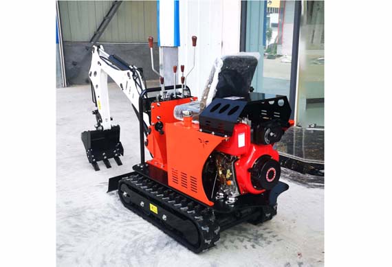 Promotion Small 360 Degree Rotary 0.8 Ton Micro Excavator For Garden Or Farm