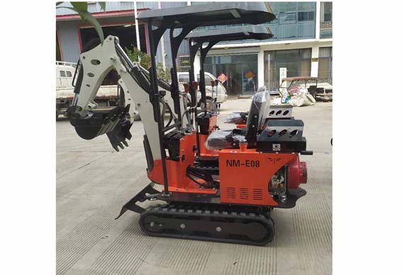 Promotion Small 360 Degree Rotary 0.8 Ton Micro Excavator For Garden Or Farm