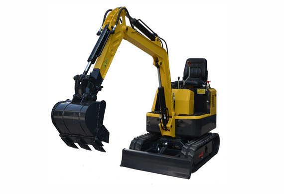 Hydraulic pilot joystick mini pelle/bagger/digger rhinoceros excavator 1ton cylinder water cooled engine 3TNV70