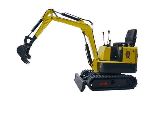 Hydraulic pilot joystick mini pelle/bagger/digger rhinoceros excavator 1ton cylinder water cooled engine 3TNV70