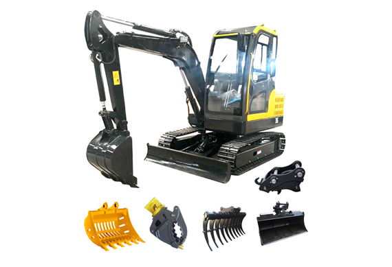 1ton high efficiency hydraulic crawler excavator cheaper price