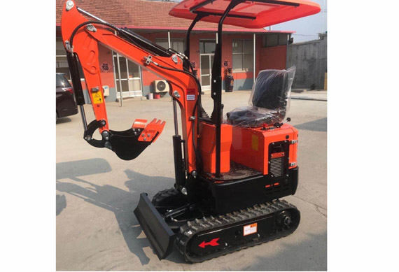 1 ton mini excavator rake bucket small excavator