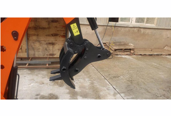0.8t-3.5t excavator drilling grab hammer quick hitch crawler riper rake bucket attachment for excavator