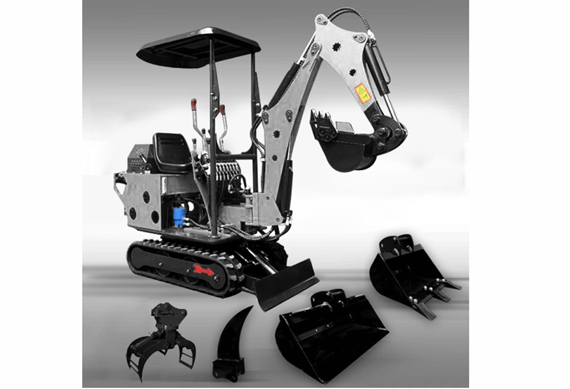 china made mini 0.8t hydraulic excavator machine