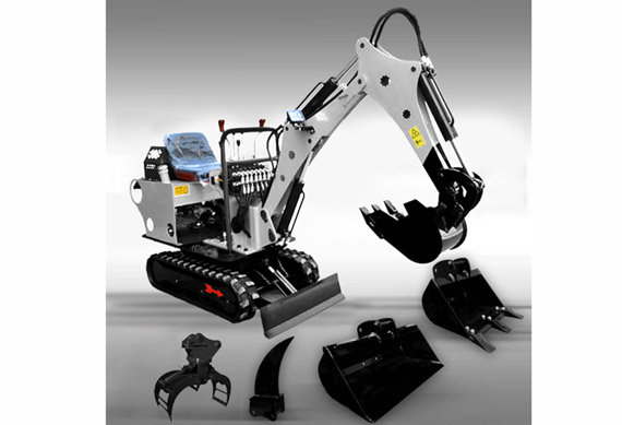 china made mini 0.8t hydraulic excavator machine