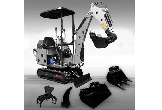 chinese cheap mini crawler excavator 0.8ton 0.9 ton for small space