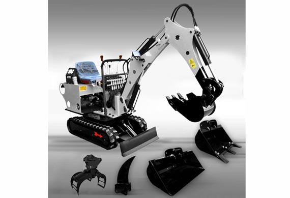 chinese cheap mini crawler excavator 0.8ton 0.9 ton for small space