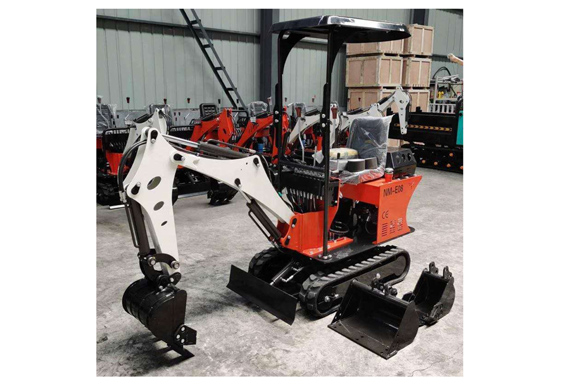 cheap price 0.8 ton crawler mini excavator diesel for sale