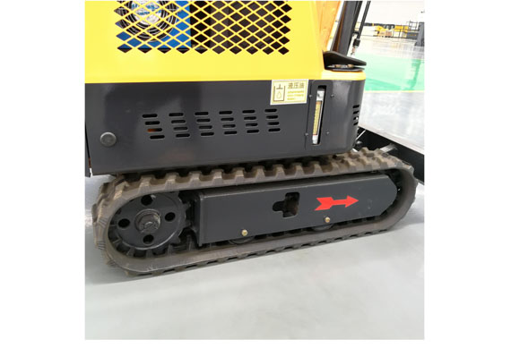 Excavator alternator air filter accessory