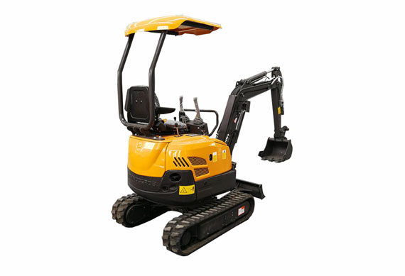 mini track type 1500kg hydraulic excavator