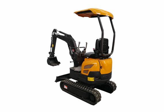 mini track type 1500kg hydraulic excavator