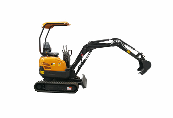 mini track type 1500kg hydraulic excavator