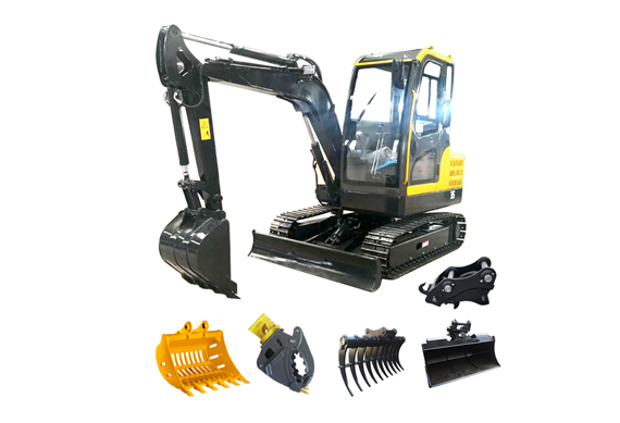 Cheap Price Chinese mini excavator small digger crawler excavator 1ton 2 ton for sale