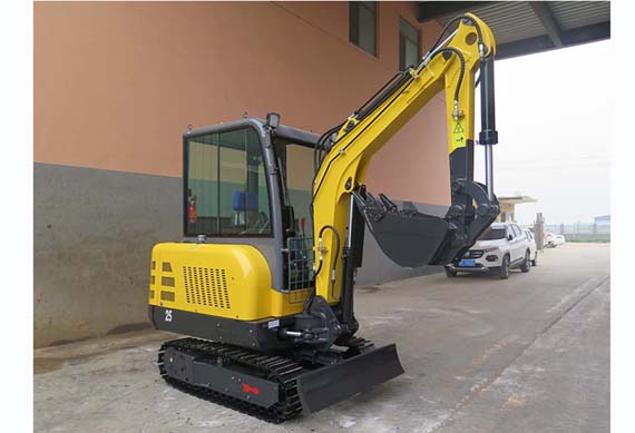 cabin mini excavator mini excavator towable mini bagger for sale