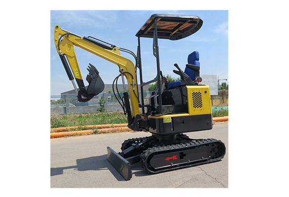 360 degree rotation towable mini excavator 1.5 ton for sale