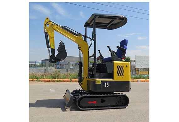 360 degree rotation towable mini excavator 1.5 ton for sale