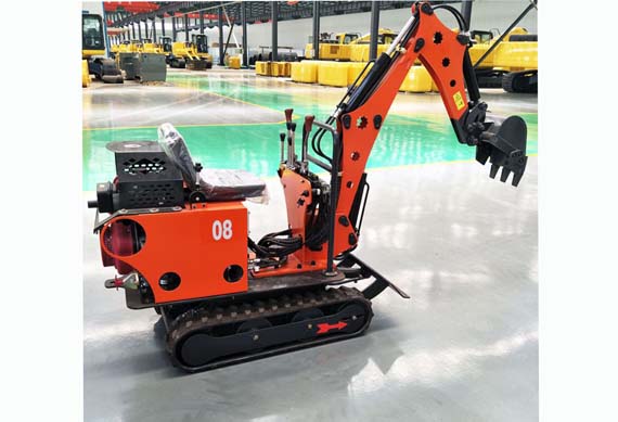 Best 800kg farm equipment machinery mini excavator undercarriage with bucket on hot sale