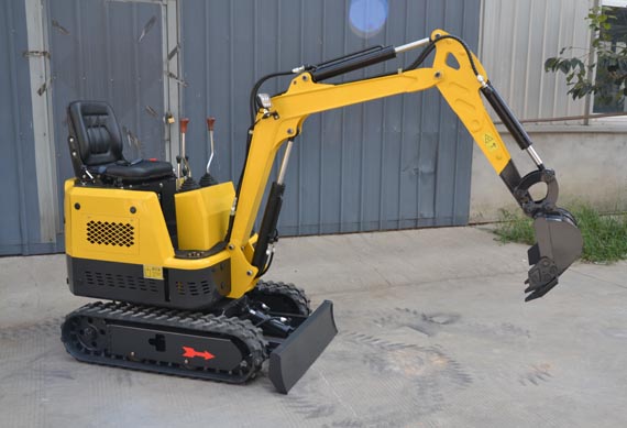 NM-E11 mini crawler excavator with hydraulic oil radiator for sale by manufacturer