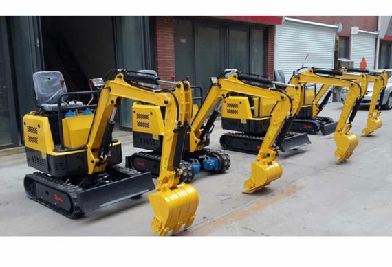 NM-E11 mini crawler excavator with hydraulic oil radiator for sale by manufacturer