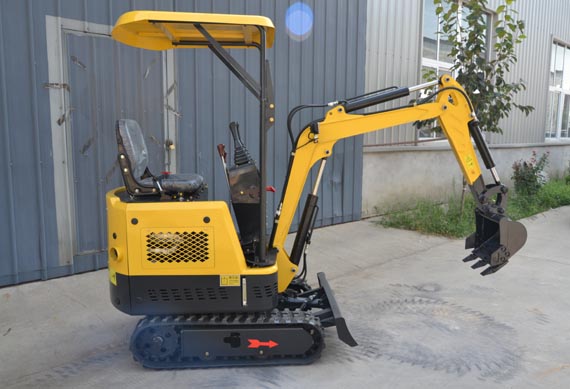 Price for 1.5 ton mini hydraulic crawler excavator with 3T NV70 engine