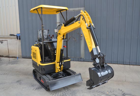 Price for 1.5 ton mini hydraulic crawler excavator with 3T NV70 engine