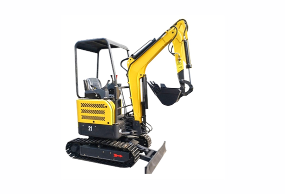 China 2.2 ton mini crawler hydraulic excavator with swing arm and chassis flex on sale