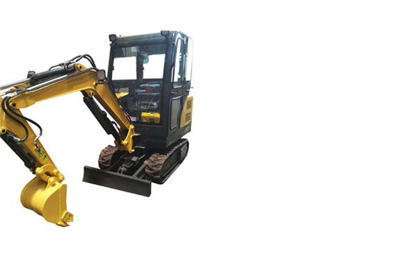 China 2.2 ton mini crawler hydraulic excavator with swing arm and chassis flex on sale