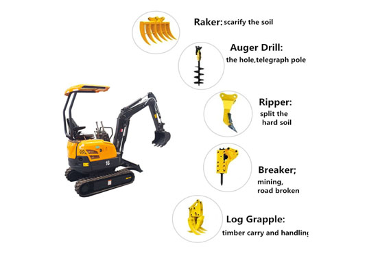 Surprise promotion new 1.6 ton excavator machine with cheap price for sale with epa engine