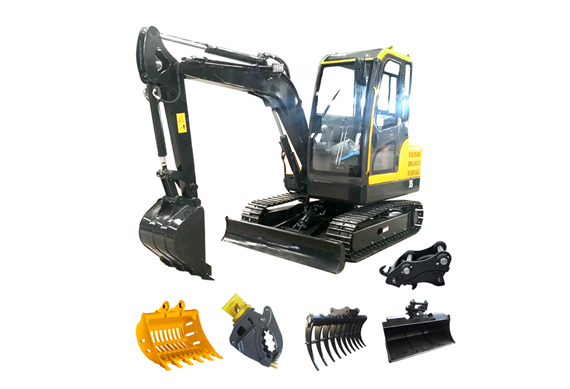 Free Shipping Mini Excavators 0.8-4 ton Inspired by Our Customers with High-quality accessories