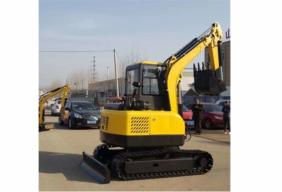 mini rubber/steel track crawler excavator 4 ton for sale